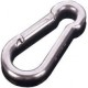 Mousqueton pompier galZn 50x 5mm (100) (Par 100)