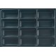 Coffret E-NORM vide ,12 compartiment