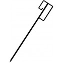 Conjoints Absperrhalter. Exécution x 14 mm 1250