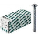 Vis a tete H DIN 965 4.8 -H HDG M6x80 KP E-NORMpro (Par 25)
