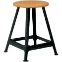 Tabouret en acier 4 jambes, H600 mm