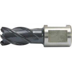 Fraise à carotter, acier à coupe rapide Co, à revêtement RQX, profondeur de coupe de 25 mm, Ø de foret : 32 mm
