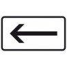 Panneau Signe 1000-10, 330x600mm Gauche
