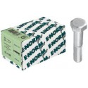 Boulons DIN 931 acier inoxydable A2 M8x50 HP E-NORMpro (Par 100)