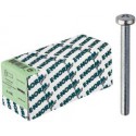 Vis a tete cylindrique DIN 7985 acier inoxydable A2 -H M6x80 HP E-NORMpro (Par 25)