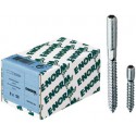 Vis double filetage galva ISR 25 M10x80 HP E-NORMpro (Par 100)