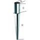 Point d'ancrage tzn 80 pour Ret holz