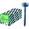 Vis a bois, a six pans creux, en acier inoxydable A2 4,5x 55 15 E-NORMpro (Par 100)