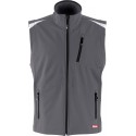 Gilet homme FORTIS 24, DarkGrey/black, Gr.XXL