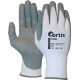 Gants Fitter Foam, Taille 9, blanc-gris, FORTIS (Par 12)