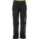 Pantalon de travail enfant Fortis 24, Black/limegreen,Gr110-116