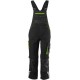 Salopette enfants Fortis 24, Black/limegreen,Gr146-152