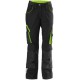 Pantalon de travail femme 24,Black/lime green,Taille 48