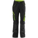 Pantalon de travail femme 24,Black/lime green,Taille 48