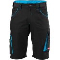 Bermuda Homme Fortis 24,Black/turquoise,Taille 58