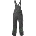 Salopette Homme Fortis 24, DarkGrey/lightgrey,Gr.98