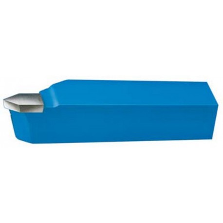 Outil à charioter à filetage extérieur, norme d'usine 282 - 60°, carbure K 10/K20 à droite, Queue vierkant : 10 x 10 mm, Long. totale 100 mm