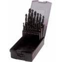 Coffret foret D338N HSS poli 1-13,0mm 25 pièces FORTIS