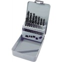 Coffret foret D338N HSS poli 1-10,5mm 24 pièces FORTIS