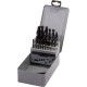 Coffret foret D338N HSS rollg 1-10,0mm 170 pièces FORTIS