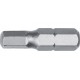 Embout 1/4" DIN3126 C6,3 Hex 6 x25mm 10 pièces.FORTIS
