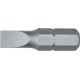 Embout 1/4" DIN3126 C6,3 5,5x0,8x25mm 10 pièces.FORTIS