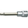 Douille male carré 1/2"Hex12 x 55mm FORTIS