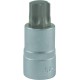 Douille male carré 1/2"T25 FORTIS