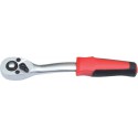 Tete de cliquet réversible 1/4"155mm 36Zahne FORTIS
