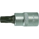 Douille male carré 1/4"T10x36mm FORTIS