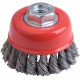 Brosse a boisseau Acier inoxidable 65 mm nouée FORTIS