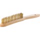 Brosse métallique en laiton 2 rangés FORTIS