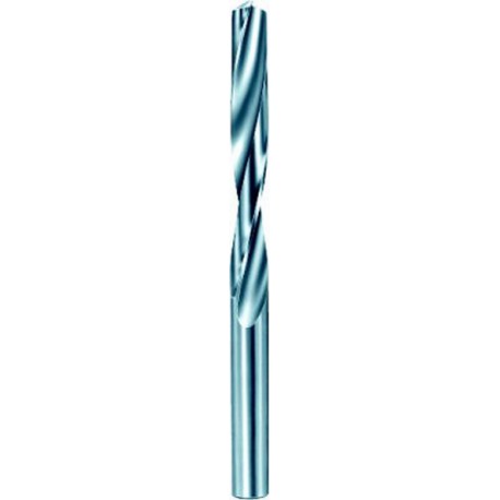 Foret hélicoïdal à queue cylindrique, en acier à coupe rapide, type H, DIN 338, surface sans revêtement, Ø h8 : 10,50 mm, Long. totale 133 mm