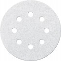 Disque abrasif Velcro blanc 125 mm K120,8 Loch FORTIS