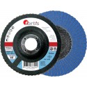 Disque a ébarder Forme dome 115mm Grain 80 FORTIS