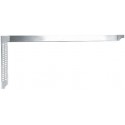 Equerre de charpentier 800mm avec trous FORTIS