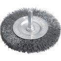 Brosse ronde fil acier 100mm fil ondulé FORTIS