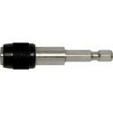 Porte-embout a changement rapide 1/4Z.60 mm FORTIS