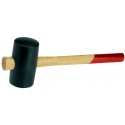 Maillet caoutchouc Gr.2A 64mm noir FORTIS