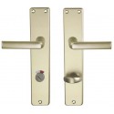 Poignée porte Nr.100B F1 ktg 78mm Rt/Wss (Par 2)