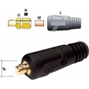 Connecteur cable soudage 400 A/35 qmm