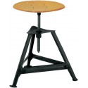 Tabouret pivotant 3 jambes,H400-600mm