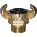 Raccord fileté DIN 3489 largeur 20 mm AG 1"