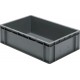Caisse de transport 600x400x175 mm jaune
