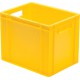 Caisse de transport 400x300x320 mm jaune