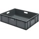 Caisse de transport 800x600x210 mm gris