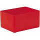 Boite de tiroir 106x80x54 mm rouge
