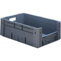 Caisse de transport gerbable VTK 600/210-4 rouge (Par 2)