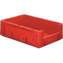 Caisse de transport gerbable VTK 600/175-4 rouge (Par 2)