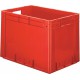 Caisse de transport gerbable VTK 600/420-0 rouge (Par 2)